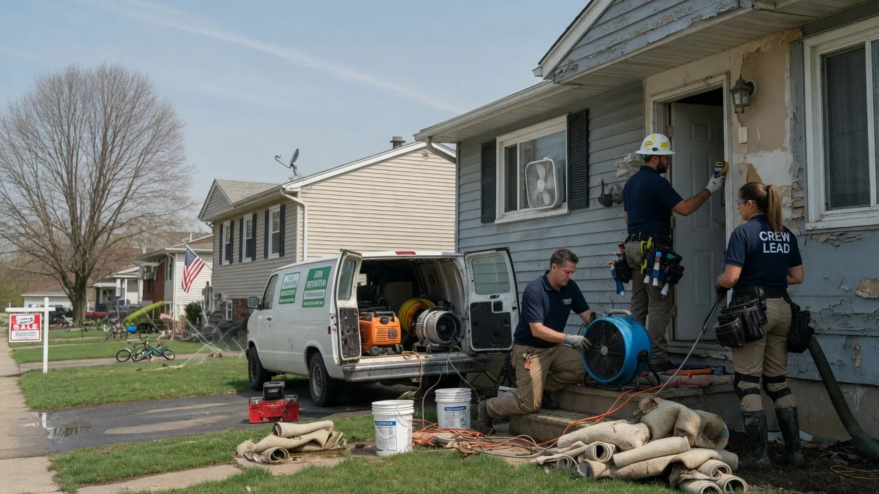 Flood Cleanup in Winn, MI near me
