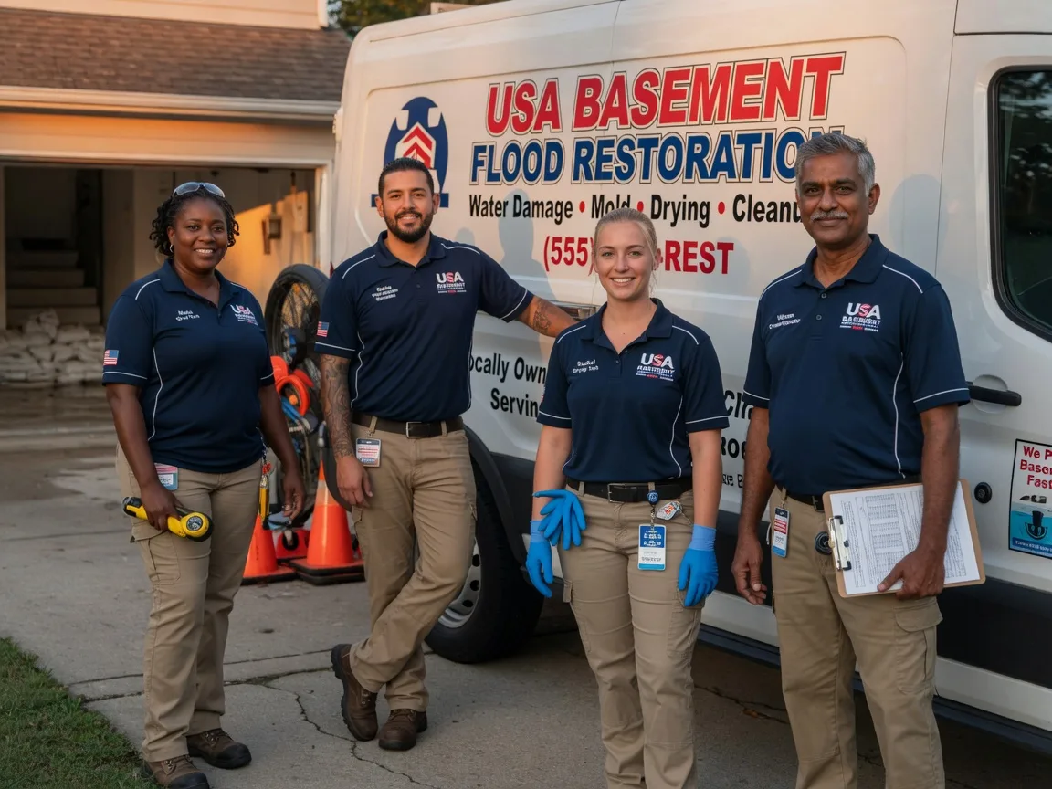 Basement Flood Cleanup company in Winn, MI